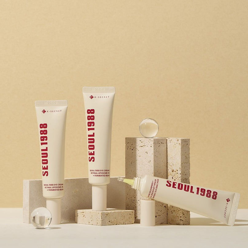 K-SECRET SEOUL 1988 Eye Cream: Retinal Liposome 4% + Fermented Bean